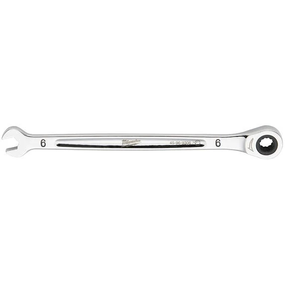 Milwaukee Tools Milwaukee 6MM Metric Ratcheting Combination Wrench 45-96-9306 3 Milwaukee Tools Milwaukee 6MM Metric Ratcheting Combination Wrench 45-96-9306