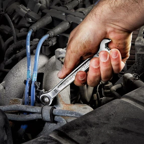 Milwaukee Tools Milwaukee 6MM Metric Ratcheting Combination Wrench 45-96-9306 6 Milwaukee Tools Milwaukee 6MM Metric Ratcheting Combination Wrench 45-96-9306 - Image 4