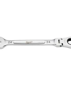 Milwaukee Tools Milwaukee 24MM Metric Flex Head Ratcheting Combination Wrench 45-96-9624
