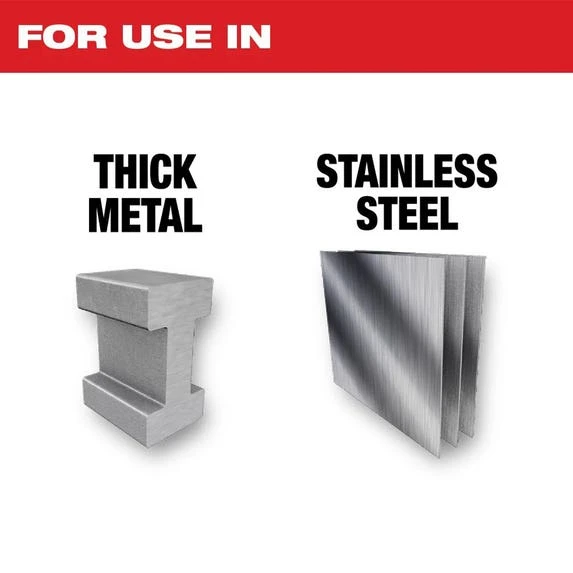 Milwaukee Tools Milwaukee 9" 7 TPI Sawzall Torch Reciprocating Carbide Blades (3 Pack) 48-00-5302 4 Milwaukee Tools Milwaukee 9" 7 TPI Sawzall Torch Reciprocating Carbide Blades (3 Pack) 48-00-5302 - Image 2