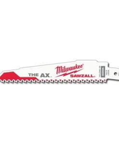Milwaukee Tools Milwaukee 6" 5 TPI Sawzall Axe Wood Blade (Each) 48-01-7021