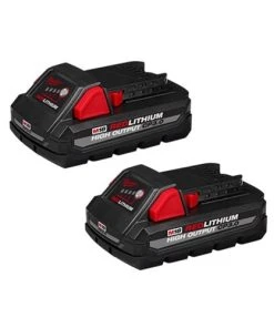 Milwaukee Tools Milwaukee M18 REDLITHIUM HIGH OUTPUT CP3.0 Battery 2-Pack 48-11-1837