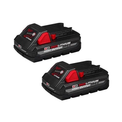 Milwaukee Tools Milwaukee M18 REDLITHIUM HIGH OUTPUT CP3.0 Battery 2-Pack 48-11-1837 3 Milwaukee Tools Milwaukee M18 REDLITHIUM HIGH OUTPUT CP3.0 Battery 2-Pack 48-11-1837