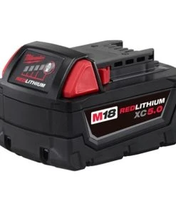 Milwaukee Tools Milwaukee M18 Red Lithium 5.0 Ah XC Battery 48-11-1850