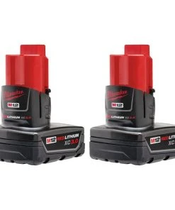Milwaukee Tools Milwaukee M12 REDLITHIUM XC Battery 2-Pack 48-11-2412