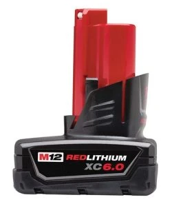Milwaukee Tools Milwaukee M12 REDLITHIUM XC 6.0Ah Extended Capacity Battery 48-11-2460