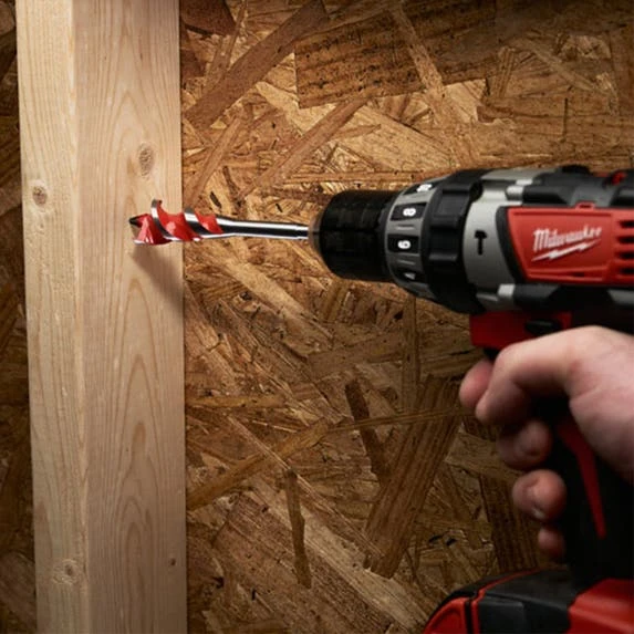 Milwaukee Tools Milwaukee 4Pc. 6-1/2" SPEED FEED Wood Bit Set 48-13-0400 4 Milwaukee Tools Milwaukee 4Pc. 6-1/2" SPEED FEED Wood Bit Set 48-13-0400 - Image 2