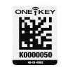 Milwaukee Tools Milwaukee ONE-KEY Asset ID Tag Large Plastic Surface (100 Piece) 48-21-0002