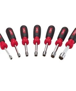 Milwaukee Tools Milwaukee Nut Driver SAE HollowCore 7 Piece Set 48-22-2507