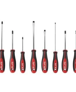 Milwaukee Tools Milwaukee 8 Piece General Purpose Screwdriver Set 48-22-2708