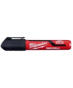 Milwaukee Tools Milwaukee INKZALL Large Black Chisel Tip Marker 48-22-3255