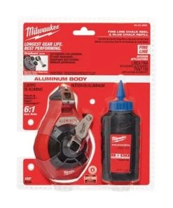 Milwaukee Tools Milwaukee 100' Precision Line Kit W/ Blue Chalk 48-22-3992