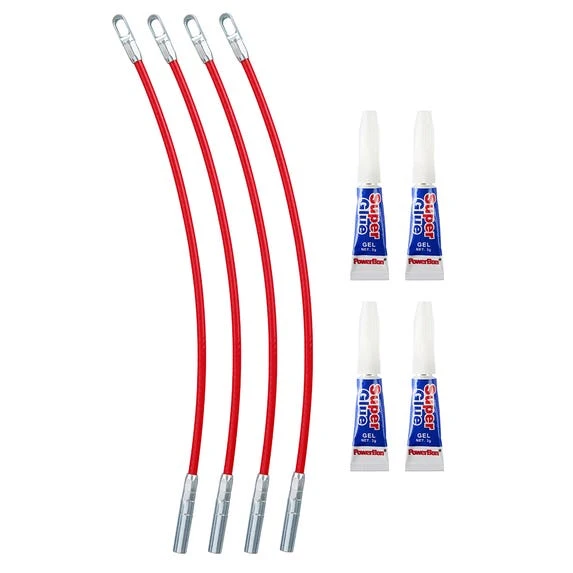 Milwaukee Tools Milwaukee Polyester Fish Tape Replacement Flexible Metal Leader (4-Pack) 48-22-4191 3 Milwaukee Tools Milwaukee Polyester Fish Tape Replacement Flexible Metal Leader (4-Pack) 48-22-4191