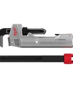 Milwaukee Tools Milwaukee CHEATER Aluminum Adaptable Pipe Wrench 48-22-7318 -Milwaukee Tool-shop 48 22 7318 2