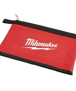 Milwaukee Tools Milwaukee Black Zippered Pouch 48-22-8180