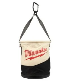 Milwaukee Tools Milwaukee Canvas Utility Bucket W/ Pockets 48-22-8270