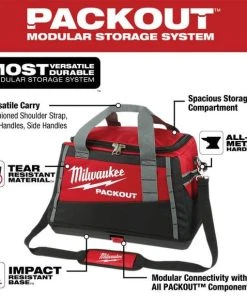 Milwaukee Tools Milwaukee 20" PACKOUT SoftSide Tool Bag 48-22-8322 -Milwaukee Tool-shop 48 22 8322 4