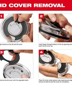 Milwaukee Tools Milwaukee Packout 20oz Tumbler 48-22-8392R -Milwaukee Tool-shop 48 22 8392r 3