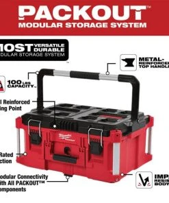 Milwaukee Tools Milwaukee PACKOUT Large Tool Box 48-22-8425 13 Milwaukee Tools Milwaukee PACKOUT Large Tool Box 48-22-8425 -Milwaukee Tool-shop 48 22 8425 3