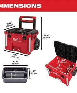 Milwaukee Tools Milwaukee PACKOUT Rolling Tool Box 48-22-8426 14 Milwaukee Tools Milwaukee PACKOUT Rolling Tool Box 48-22-8426 -Milwaukee Tool-shop 48 22 8426 4