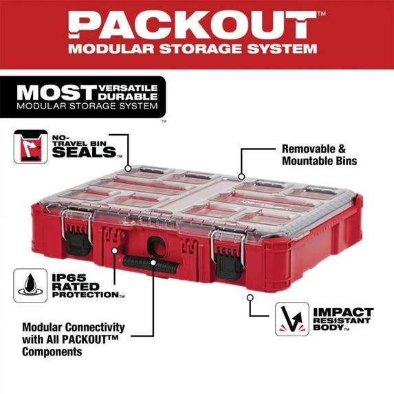 Milwaukee Tools Milwaukee PACKOUT Organizer 48-22-8430 5 Milwaukee Tools Milwaukee PACKOUT Organizer 48-22-8430 - Image 3