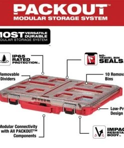 Milwaukee Tools Milwaukee Low Profile Packout Organizer 48-22-8431 -Milwaukee Tool-shop 48 22 8431 4