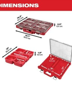 Milwaukee Tools Milwaukee Low Profile Packout Organizer 48-22-8431 -Milwaukee Tool-shop 48 22 8431 5