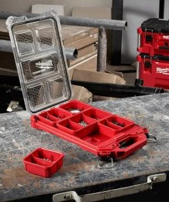 Milwaukee Tools Milwaukee Compact Low Profile Packout Organizer 48-22-8436 17 Milwaukee Tools Milwaukee Compact Low Profile Packout Organizer 48-22-8436 -Milwaukee Tool-shop 48 22 8436 7