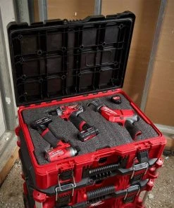 Milwaukee Tools Milwaukee PACKOUT Tool Case With Customizable Foam Insert 48-22-8450 15 Milwaukee Tools Milwaukee PACKOUT Tool Case With Customizable Foam Insert 48-22-8450 -Milwaukee Tool-shop 48 22 8450 4