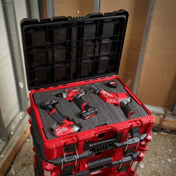 Milwaukee Tools Milwaukee PACKOUT Tool Case With Customizable Foam Insert 48-22-8450 7 Milwaukee Tools Milwaukee PACKOUT Tool Case With Customizable Foam Insert 48-22-8450 - Image 5