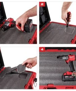 Milwaukee Tools Milwaukee Customizable Foam Insert For Packout Cases 48-22-8451 12 Milwaukee Tools Milwaukee Customizable Foam Insert For Packout Cases 48-22-8451 -Milwaukee Tool-shop 48 22 8451 5