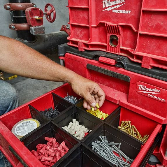 Milwaukee Tools Milwaukee Drawer Dividers For PACKOUT 2-Drawer Tool Box 48-22-8472 6 Milwaukee Tools Milwaukee Drawer Dividers For PACKOUT 2-Drawer Tool Box 48-22-8472 - Image 4