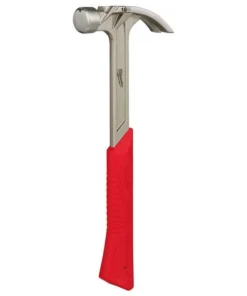 Milwaukee Tools Milwaukee 16oz Smooth Face Hybrid Claw Hammer 48-22-9018