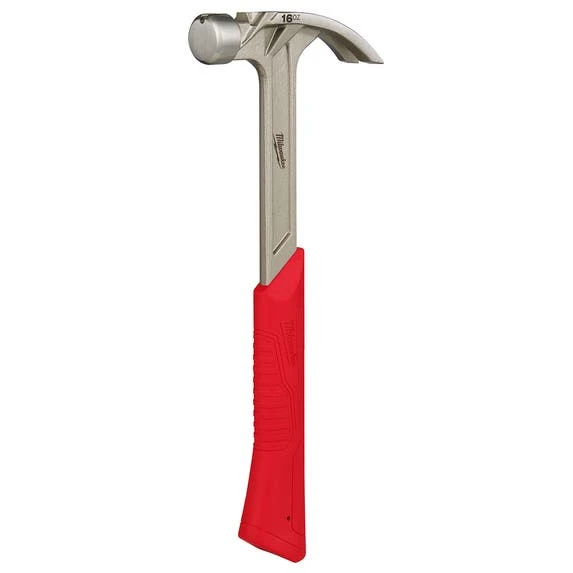 Milwaukee Tools Milwaukee 16oz Smooth Face Hybrid Claw Hammer 48-22-9018 3 Milwaukee Tools Milwaukee 16oz Smooth Face Hybrid Claw Hammer 48-22-9018