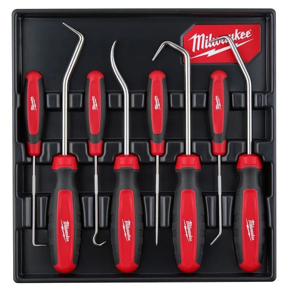 Milwaukee Tools Milwaukee 8pc. Hose Pick Set 48-22-9218 4 Milwaukee Tools Milwaukee 8pc. Hose Pick Set 48-22-9218 - Image 2