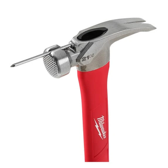 Milwaukee Tools Milwaukee 21oz Milled Face Poly/Fiberglass Handle Hammer 48-22-9320 7 Milwaukee Tools Milwaukee 21oz Milled Face Poly/Fiberglass Handle Hammer 48-22-9320 - Image 5