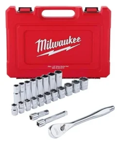 Milwaukee Tools Milwaukee 1/2" Drive 22pc Ratchet & Socket Set SAE 48-22-9410
