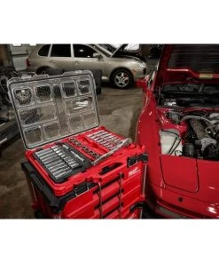 Milwaukee Tools Milwaukee 47pc 1/2" Drive Ratchet & Socket Set With PACKOUT™ Organizer 48-22-9487 15 Milwaukee Tools Milwaukee 47pc 1/2" Drive Ratchet & Socket Set With PACKOUT™ Organizer 48-22-9487 -Milwaukee Tool-shop 48 22 9487 10a