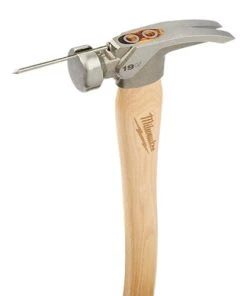 Milwaukee Tools Milwaukee 19oz Smooth Face Hickory Wood Framing Hammer 48-22-9519
