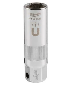 Milwaukee Tools Milwaukee 3/8" Drive 5/8" Magentic Spark Plug Socket 48-22-9552