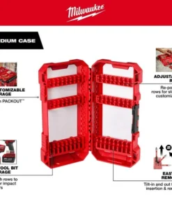 Milwaukee Tools Milwaukee SHOCKWAVE Impact Duty™ Drill, Drive & Fasten Set – 75PC 48-32-4098 12 Milwaukee Tools Milwaukee SHOCKWAVE Impact Duty™ Drill, Drive & Fasten Set – 75PC 48-32-4098 -Milwaukee Tool-shop 48 32 4098 7