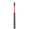 Milwaukee Tools Milwaukee SHOCKWAVE 3-1/2" Impact Square Recess #2 Power Bit 48-32-4795