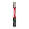 Milwaukee Tools Milwaukee Shockwave 2" Impact Slotted 1/4" Power Bit 48-32-4918 -Milwaukee Tool-shop 48 32 4918