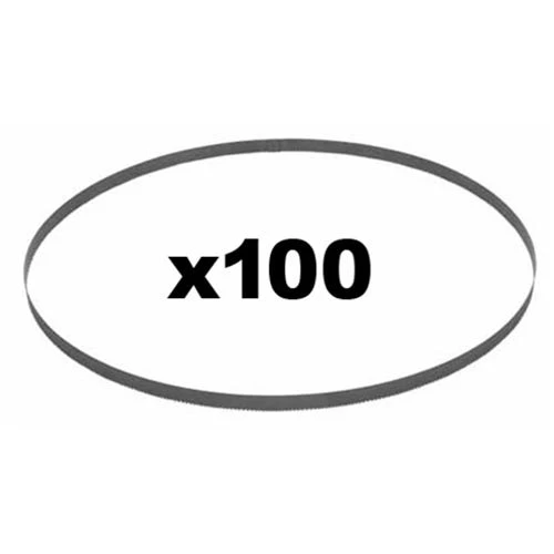 Milwaukee Tools Milwaukee 35-3/8" Bandsaw Blades Extreme Thick Metal Compact 8/10 TPI (100 Pack) 48-39-0653 3 Milwaukee Tools Milwaukee 35-3/8" Bandsaw Blades Extreme Thick Metal Compact 8/10 TPI (100 Pack) 48-39-0653