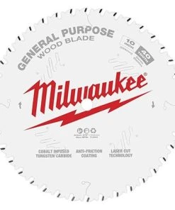 Milwaukee Tools Milwaukee 10" 40 Tooth General Purpose Circular Saw Blade 48-40-1024