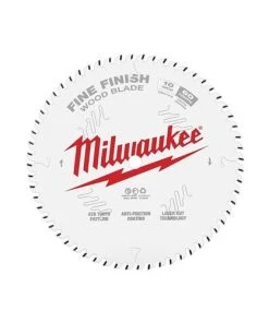 Milwaukee Tools Milwaukee 10" 60 Tooth Fine Finish Circular Saw Blade 48-40-1028