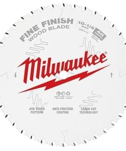 Milwaukee Tools Milwaukee 10-1/4" 40 Tooth Fine Finish Circular Saw Blade 48-40-1040