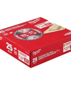 Milwaukee Tools Milwaukee 7-1/4" 24T Construction Worm Drive Framing Contractor Pack (25PK) 48-40-1713