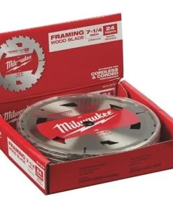 Milwaukee Tools MIlwaukee 7-1/4" 24 Tooth Basic Framer Circular Saw Blades 48-41-0710