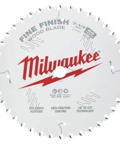 Milwaukee Tools Milwaukee 7-1/4" 40 Tooth Fine Finish Circular Saw Blade 48-41-0726